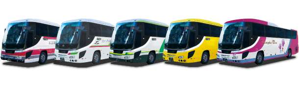 北海道中央バス/ジェイ・アール北海道バス/北都交通/十勝バス/北海道拓殖バス